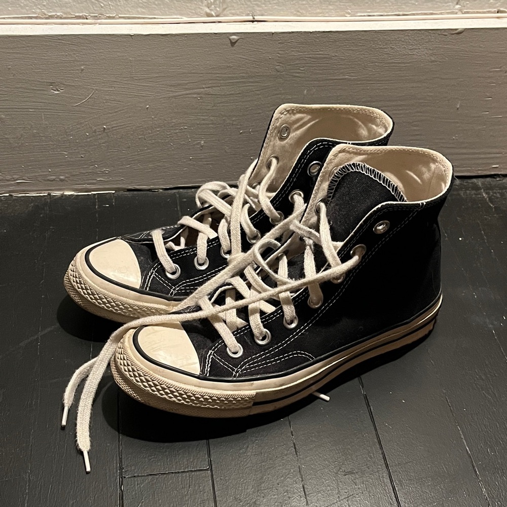 Converse Black High-Top Sneakers
